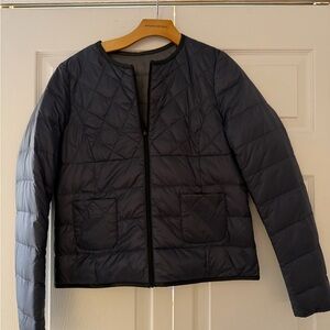 Comptoir Des Cotonniers Gray Quilted Jacket